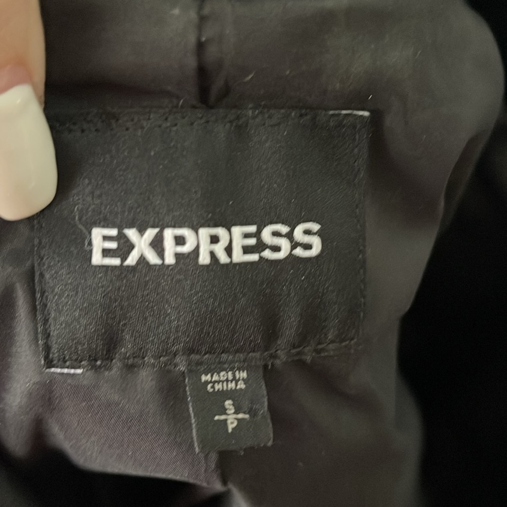 EXPRESS Black Moto Jacket - Picture 6 of 7